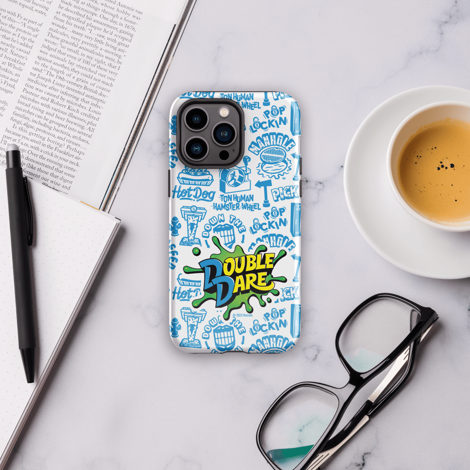 Double Dare Pop Lockin Pattern Tough Phone Case - iPhone - Paramount Shop