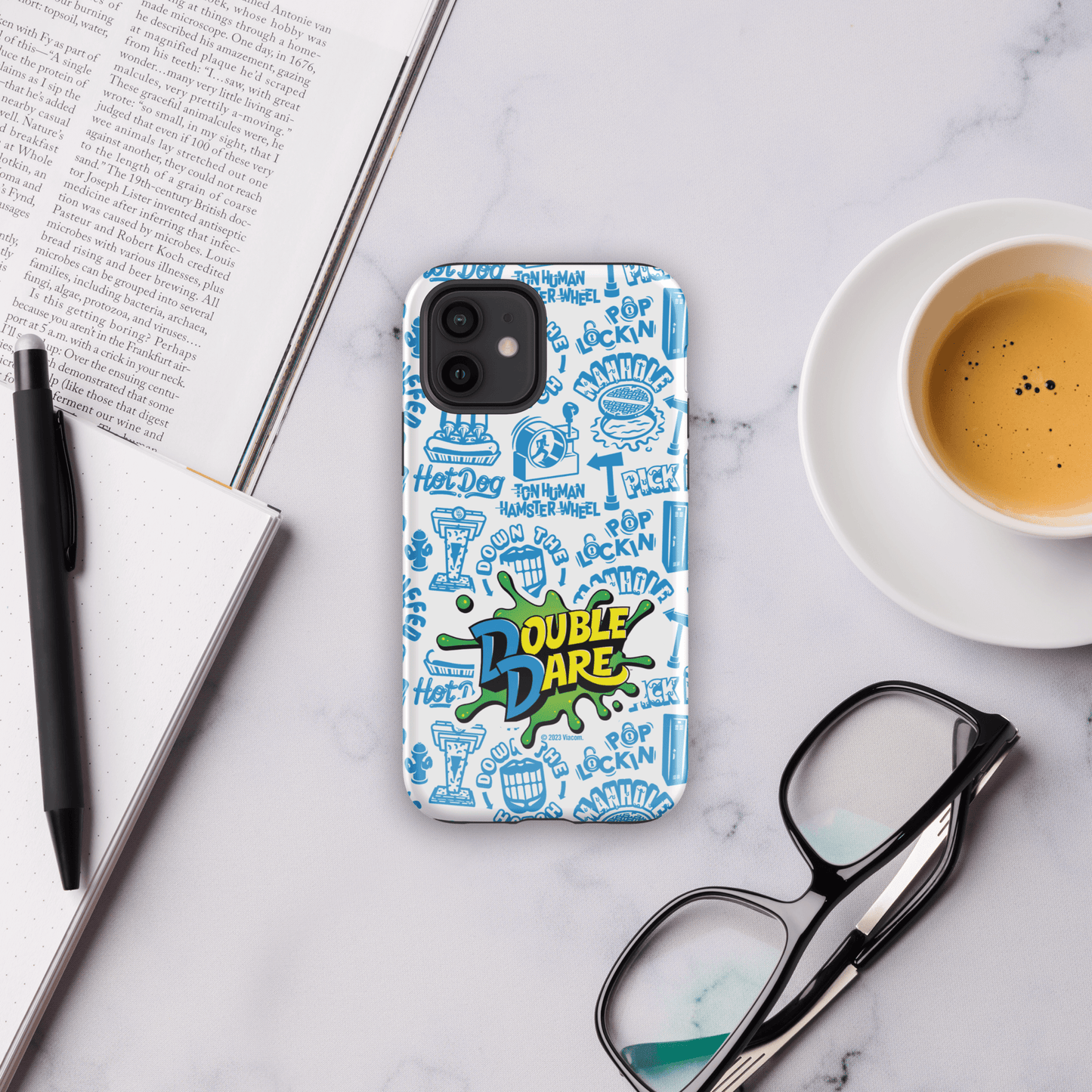 Double Dare Pop Lockin Pattern Tough Phone Case - iPhone - Paramount Shop