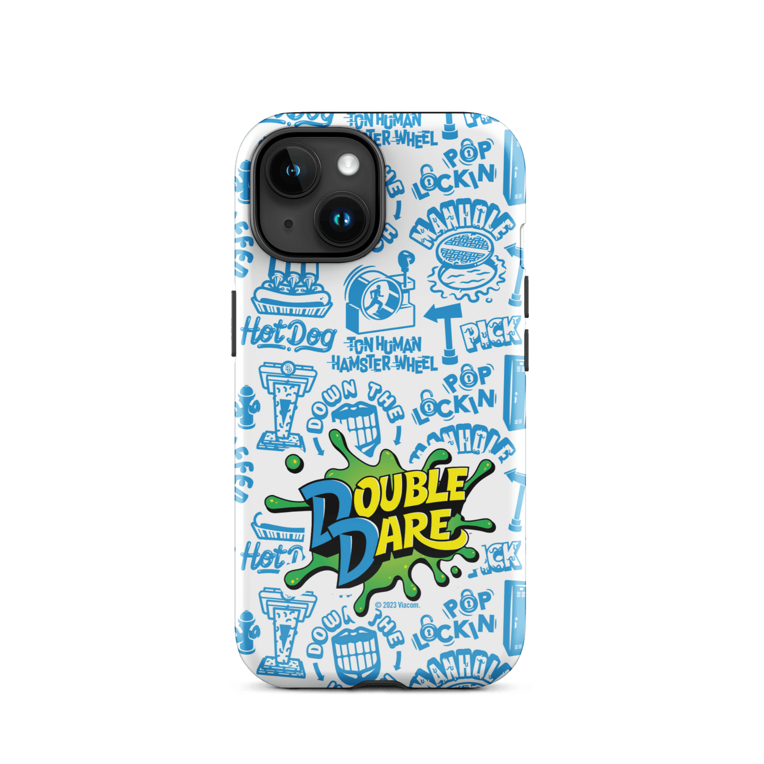 Double Dare Pop Lockin Pattern Tough Phone Case - iPhone - Paramount Shop