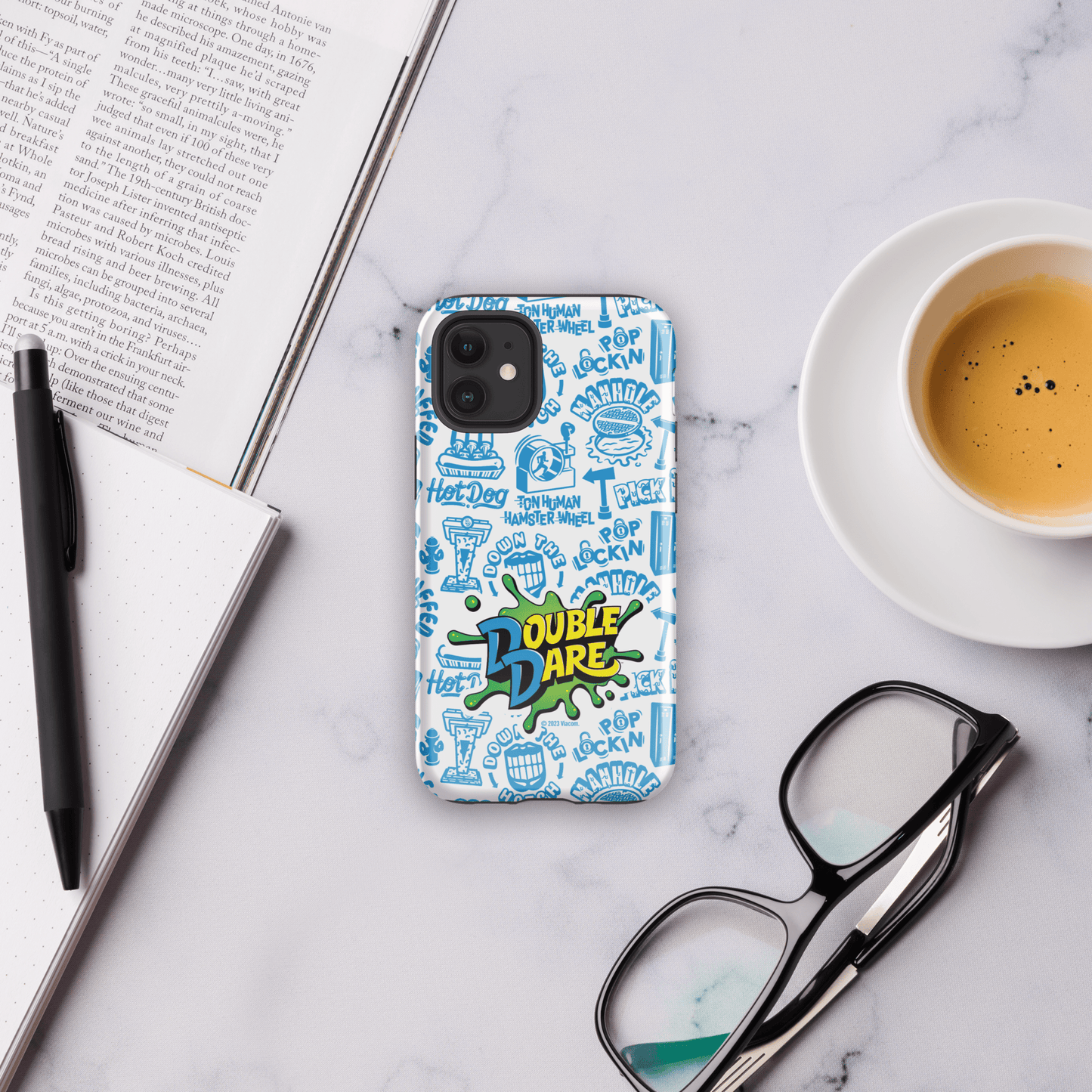 Double Dare Pop Lockin Pattern Tough Phone Case - iPhone - Paramount Shop