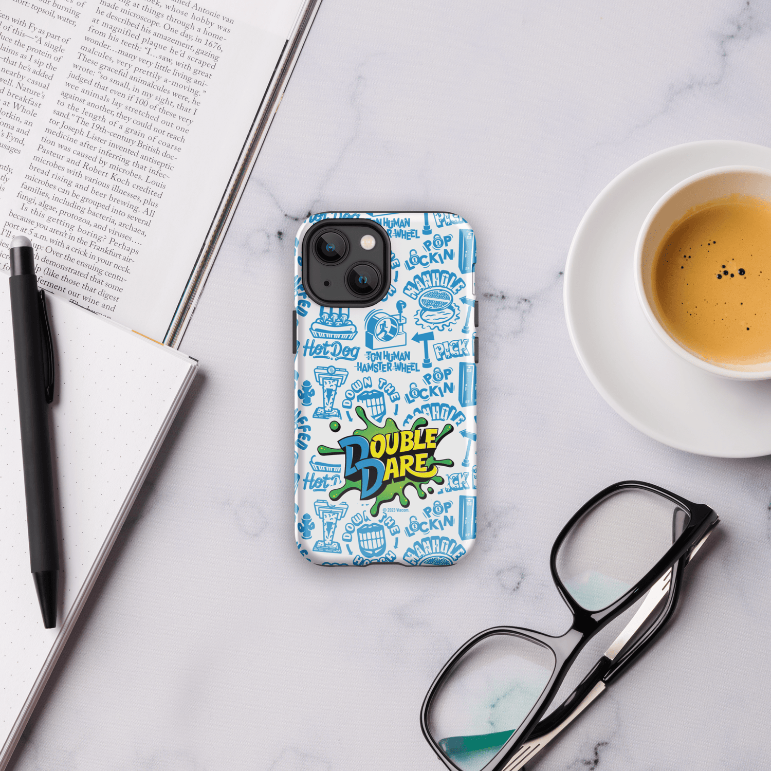 Double Dare Pop Lockin Pattern Tough Phone Case - iPhone - Paramount Shop