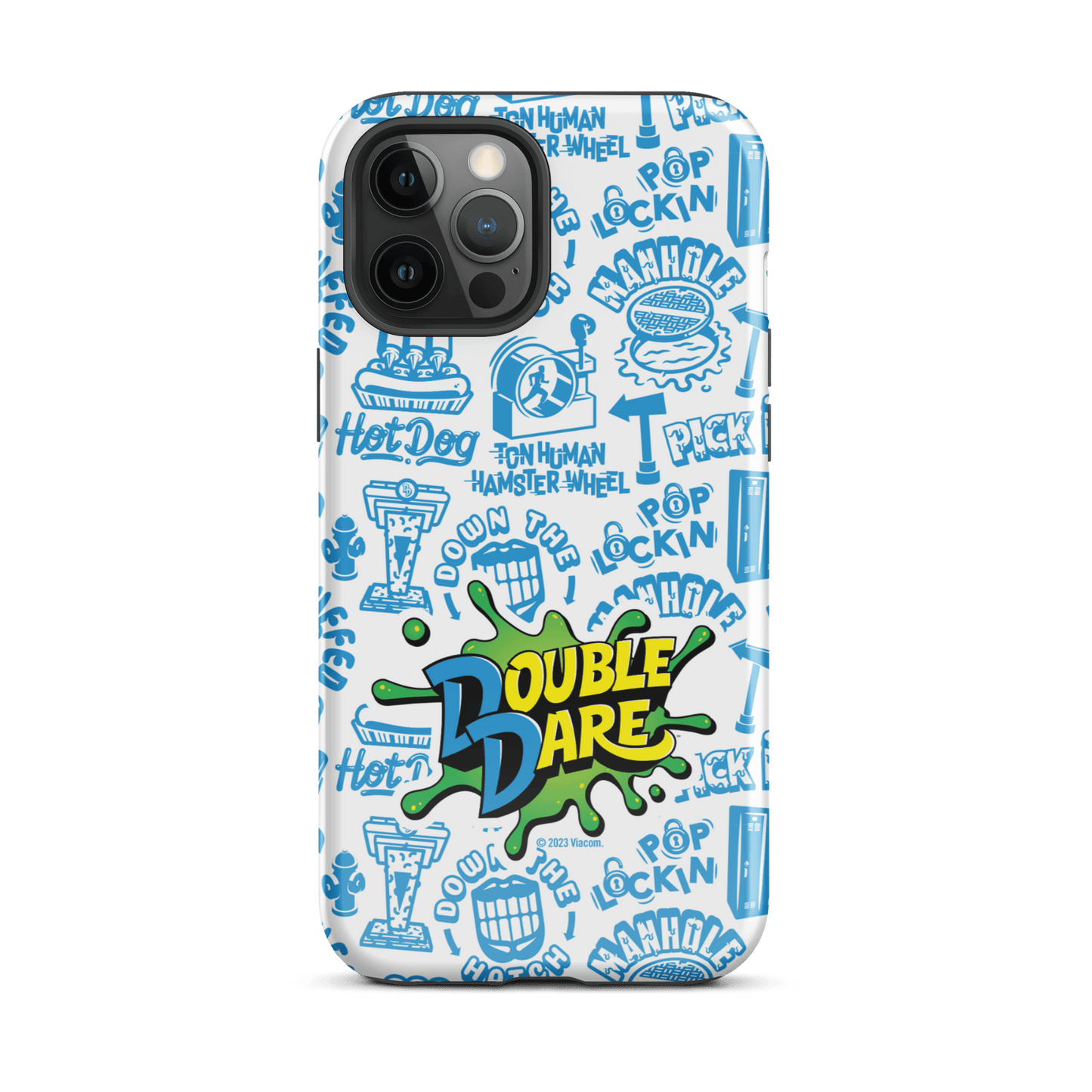 Double Dare Pop Lockin Pattern Tough Phone Case - iPhone - Paramount Shop