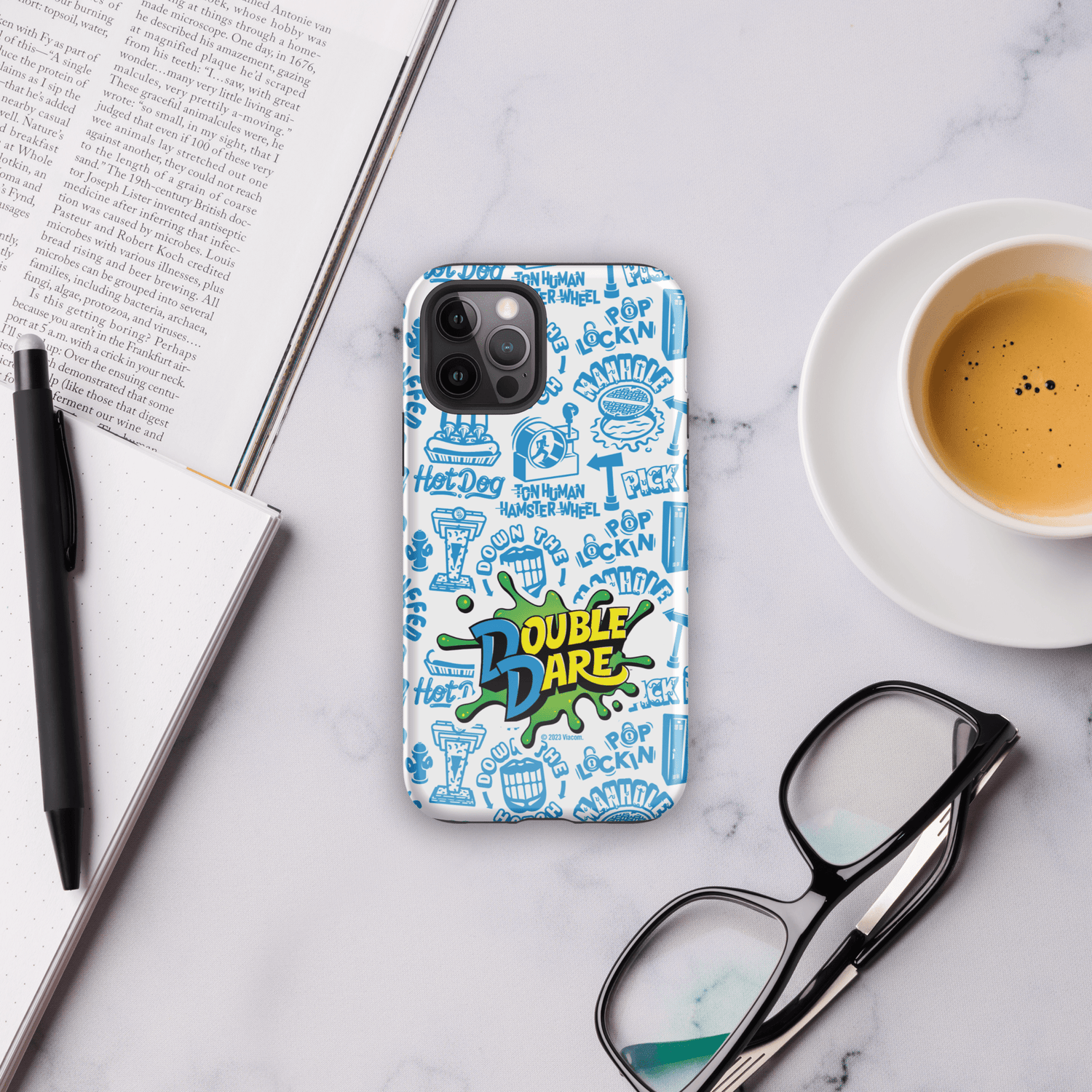 Double Dare Pop Lockin Pattern Tough Phone Case - iPhone - Paramount Shop