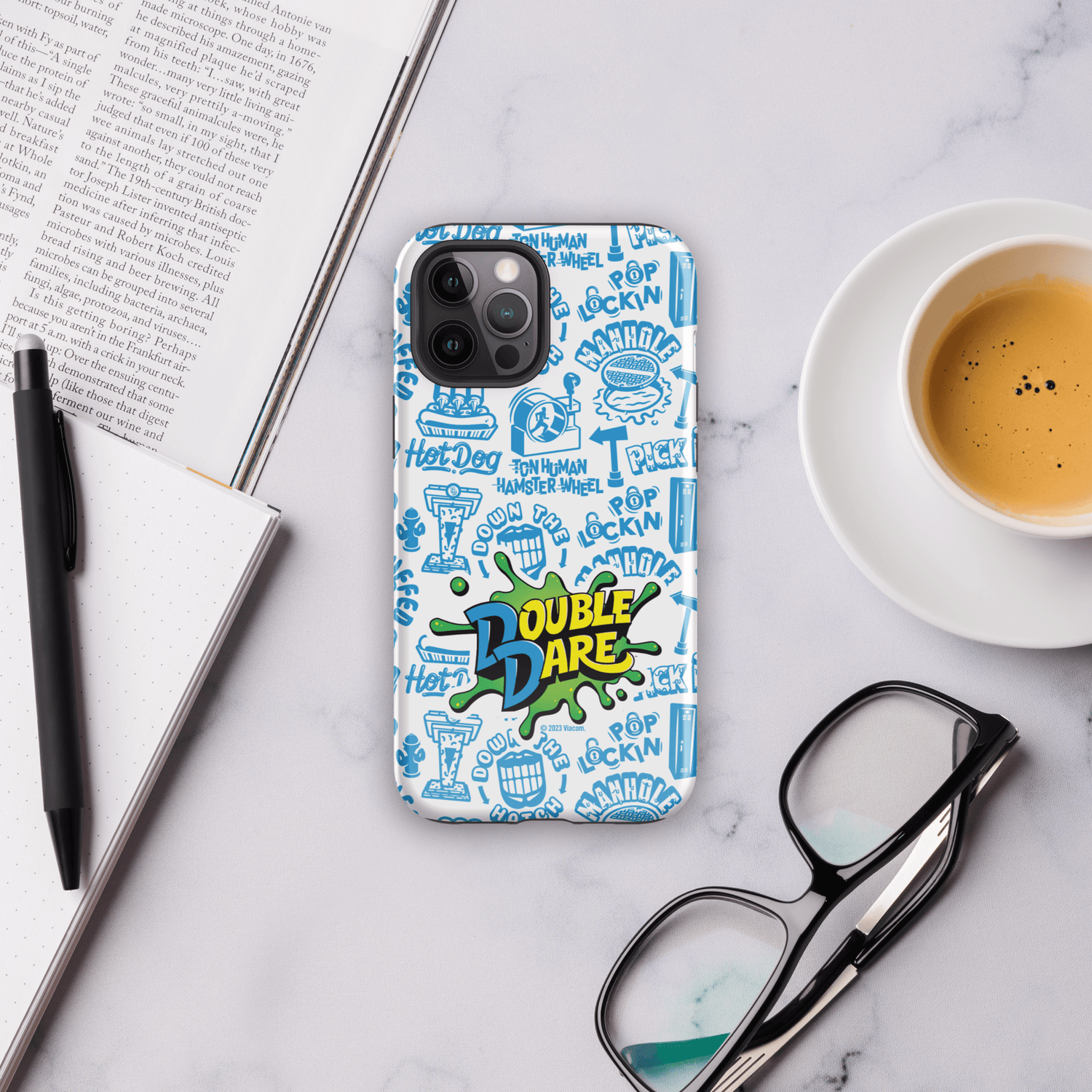 Double Dare Pop Lockin Pattern Tough Phone Case - iPhone - Paramount Shop