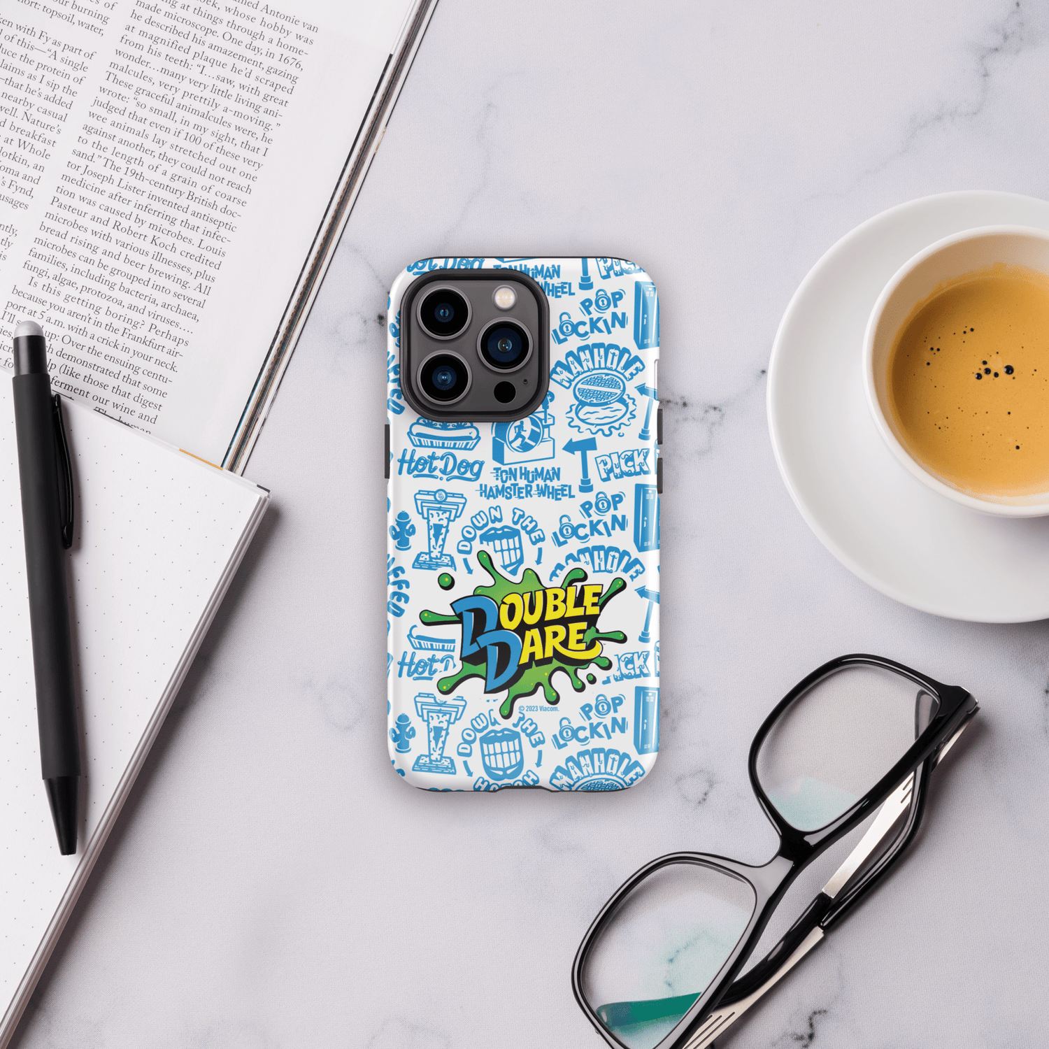 Double Dare Pop Lockin Pattern Tough Phone Case - iPhone - Paramount Shop