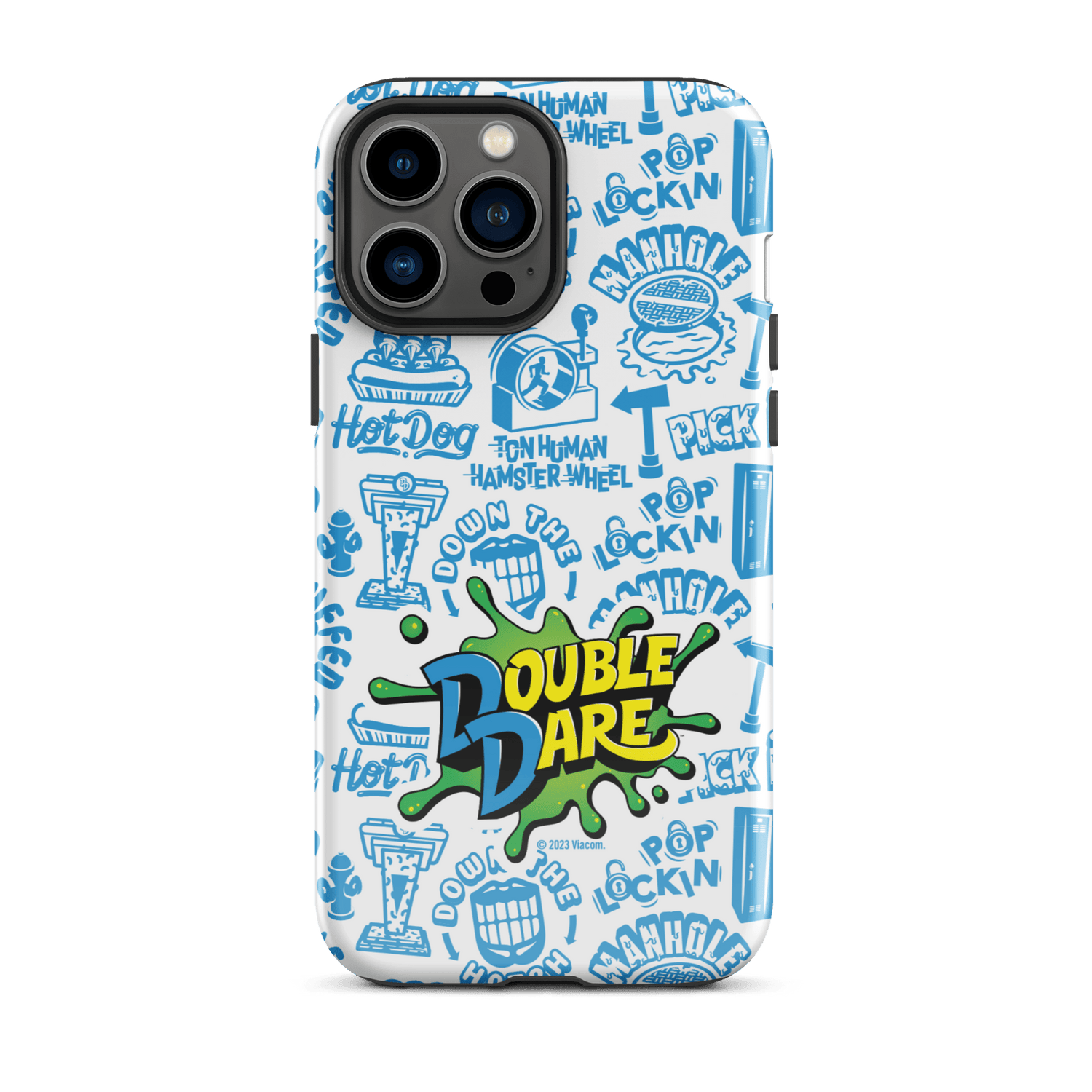 Double Dare Pop Lockin Pattern Tough Phone Case - iPhone - Paramount Shop