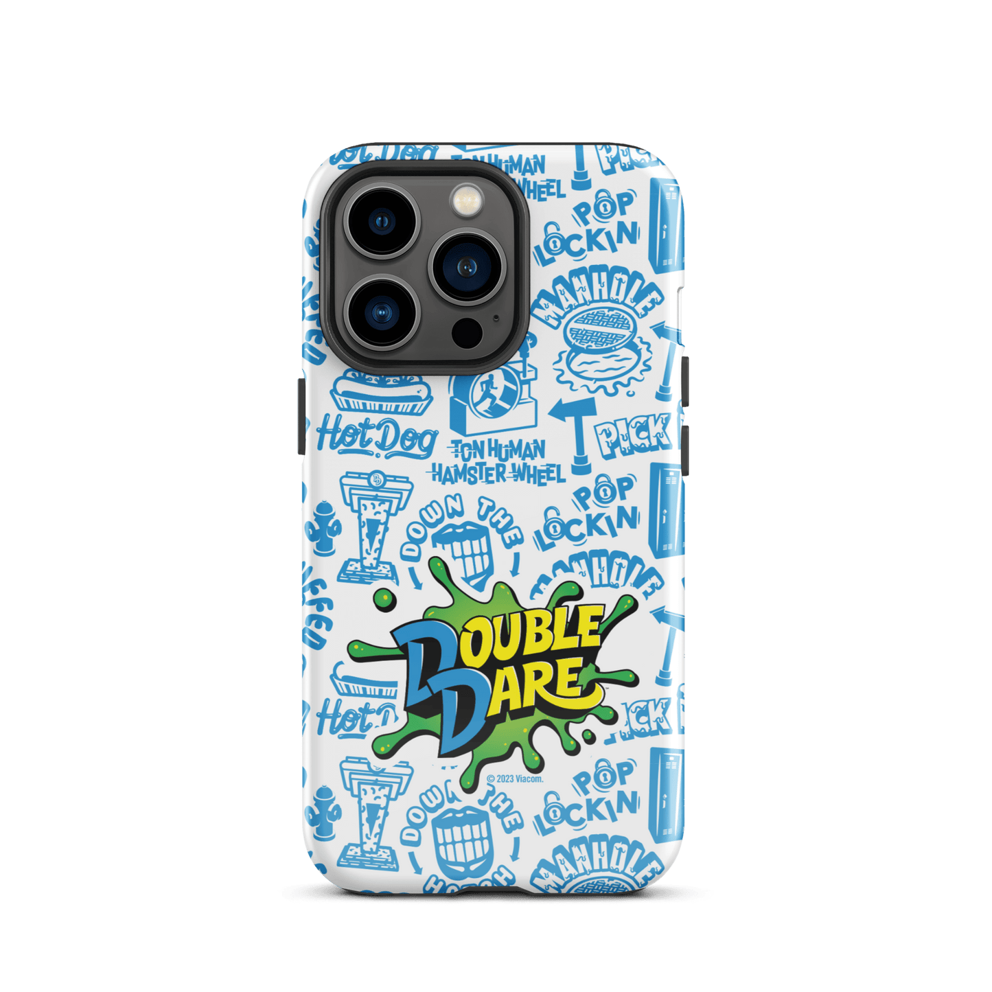 Double Dare Pop Lockin Pattern Tough Phone Case - iPhone - Paramount Shop