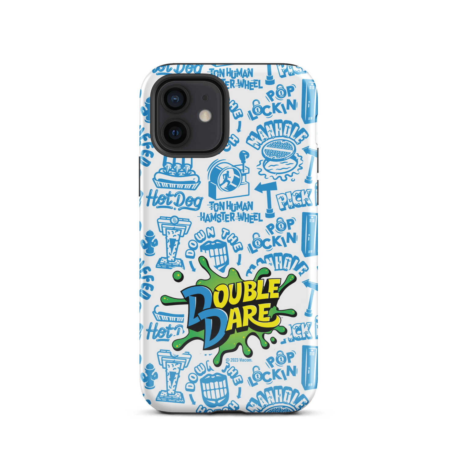 Double Dare Pop Lockin Pattern Tough Phone Case - iPhone - Paramount Shop