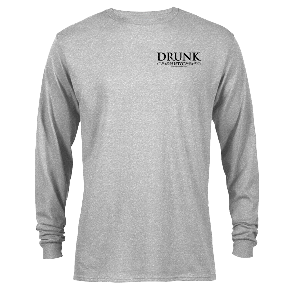 Drunk History Logo Adult Long Sleeve T - Shirt - Paramount Shop