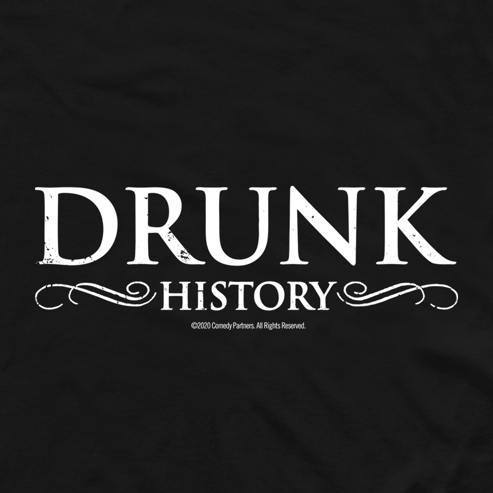 Drunk History Logo Adult Long Sleeve T - Shirt - Paramount Shop