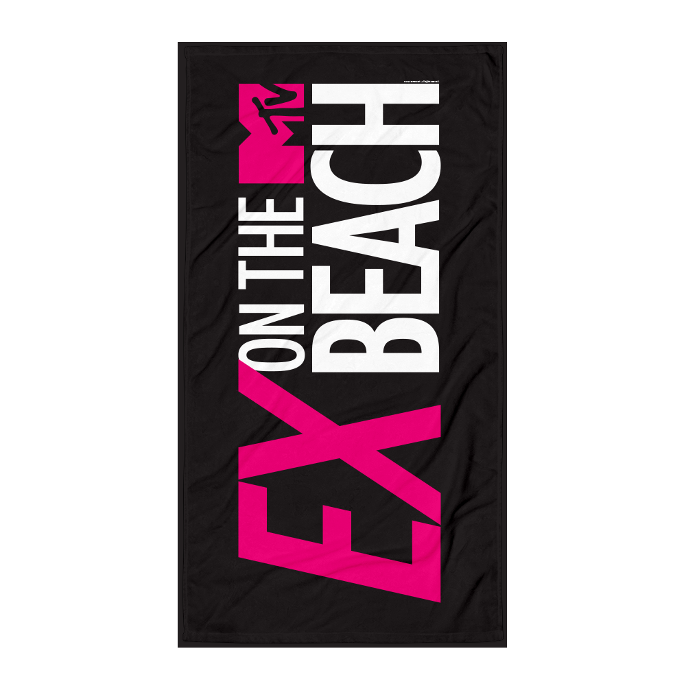 Ex on the Beach Logo Beach Towel - Paramount Shop