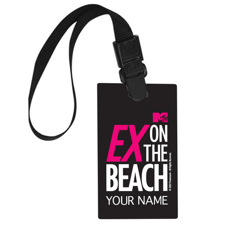 Ex on the Beach Logo Personalized Luggage Tag - Paramount Shop