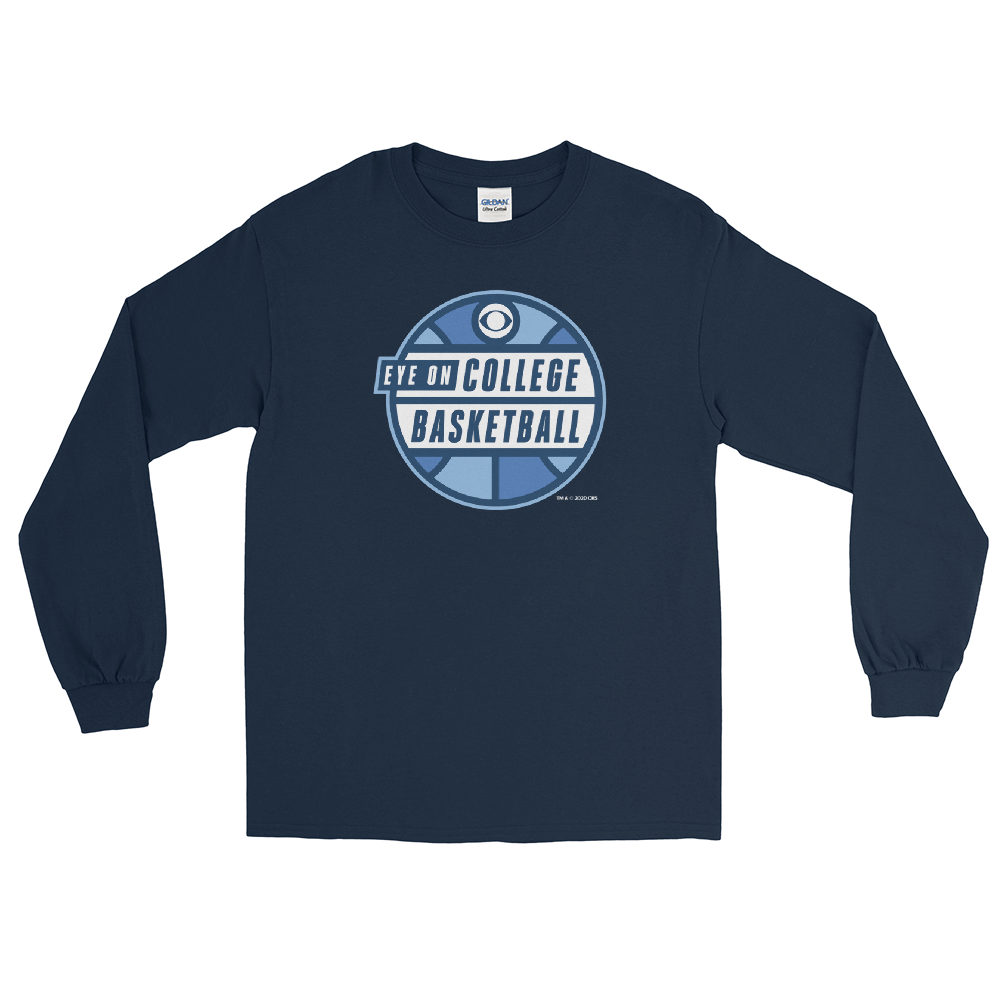 Eye on College Basketball Podcast Logo Adult Long Sleeve T - Shirt - Paramount Shop