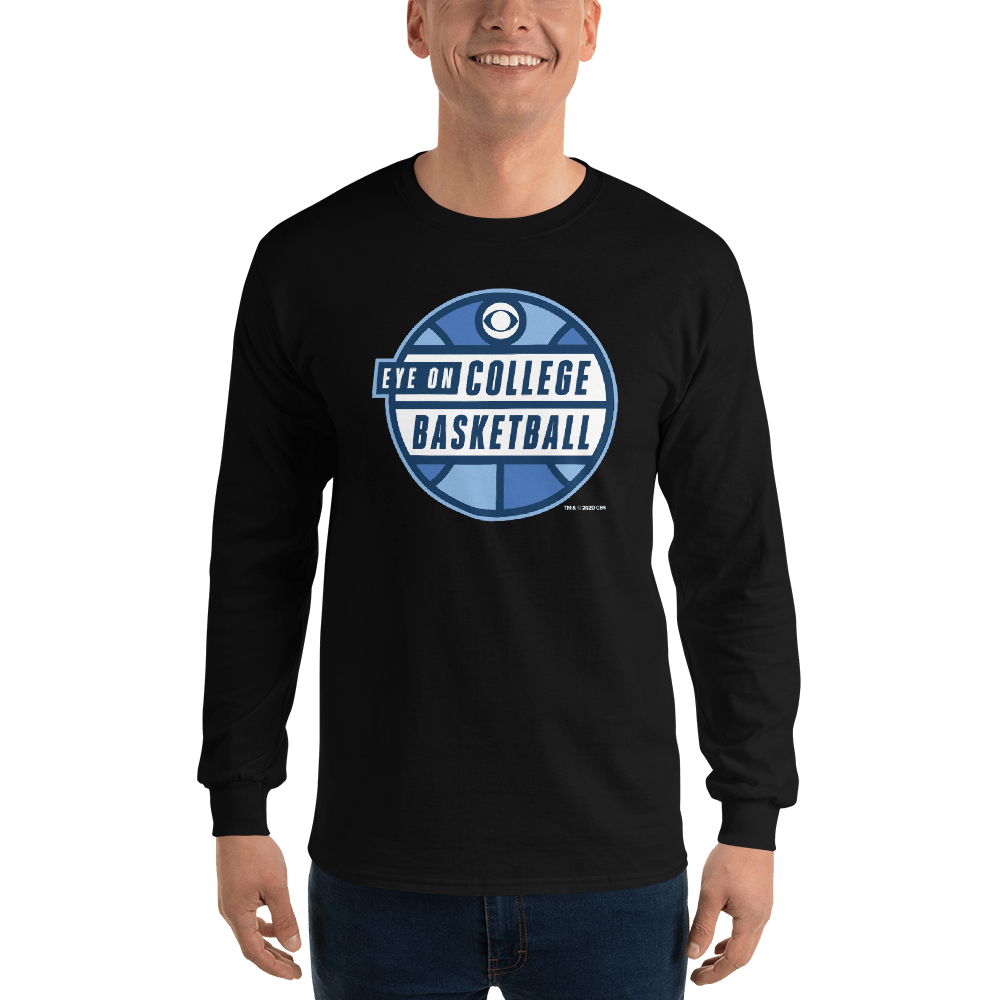 Eye on College Basketball Podcast Logo Adult Long Sleeve T - Shirt - Paramount Shop