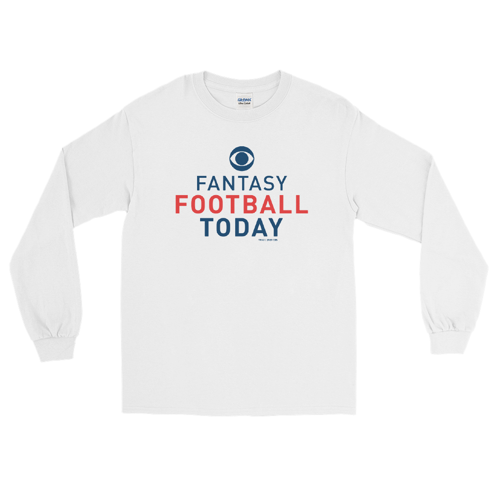 Fantasy Football Today Podcast Logo Adult Long Sleeve T - Shirt - Paramount Shop