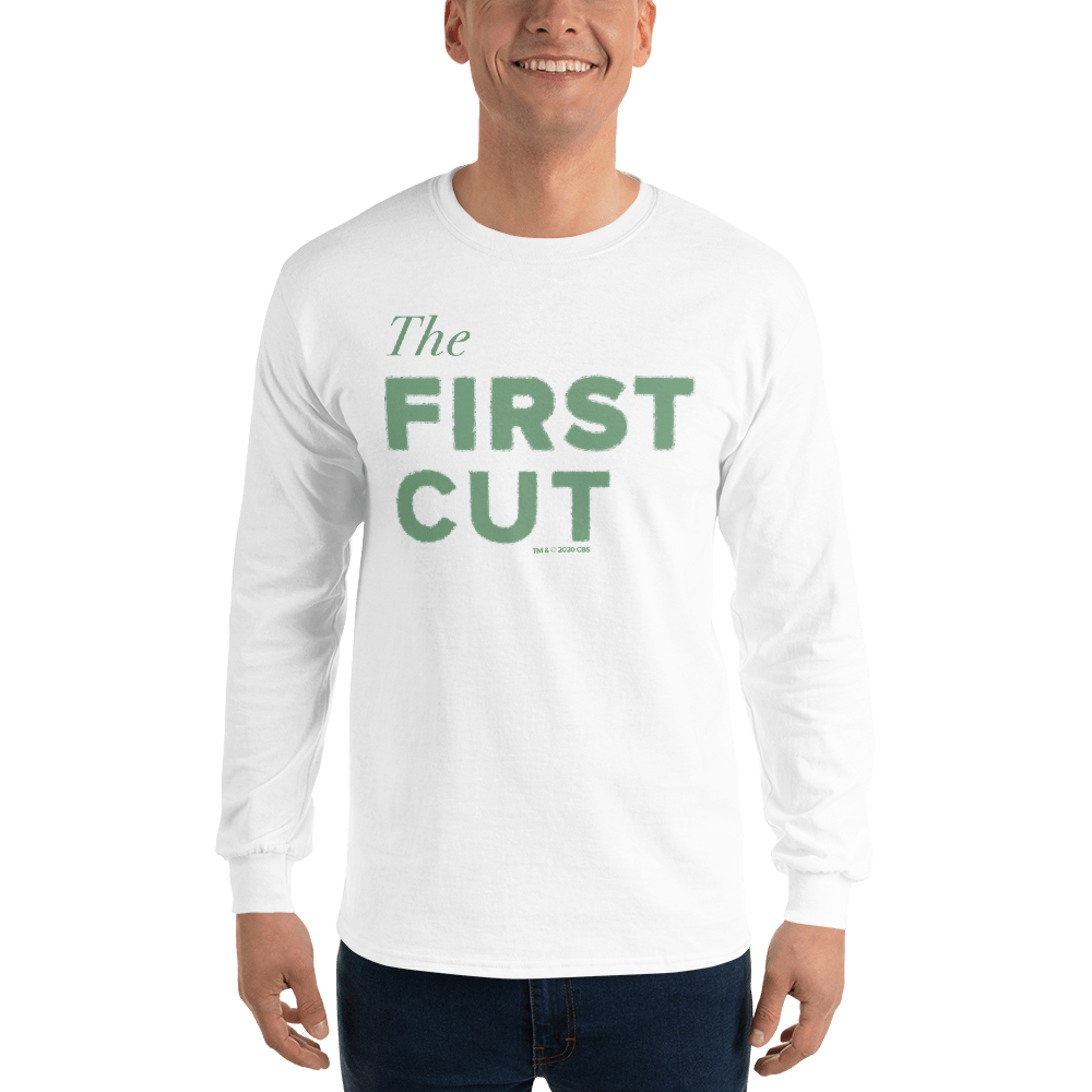 First Cut Golf Podcast Logo Adult Long Sleeve T - Shirt - Paramount Shop