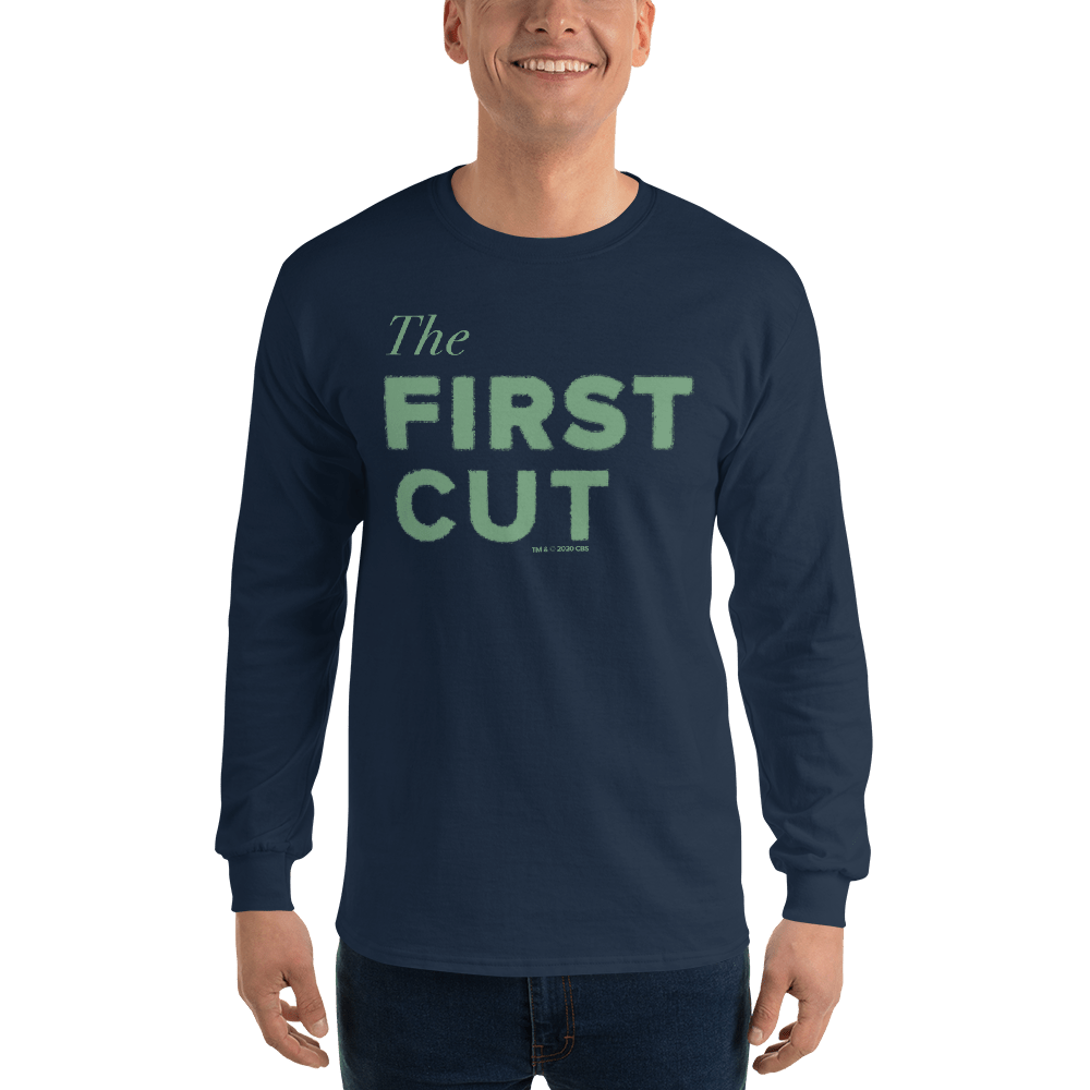 First Cut Golf Podcast Logo Adult Long Sleeve T - Shirt - Paramount Shop