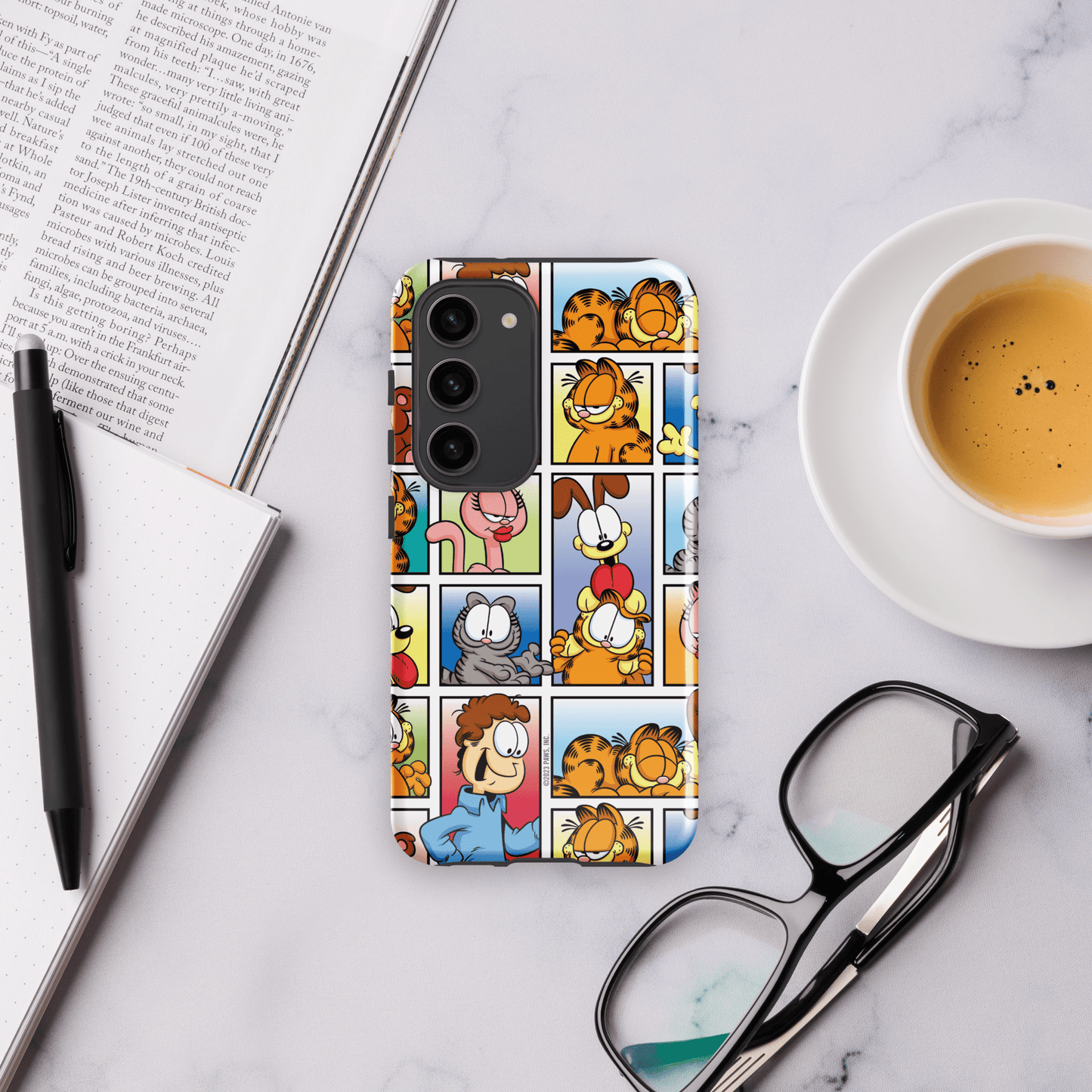 Garfield Comic Strip Characters Tough Phone Case - Samsung - Paramount Shop