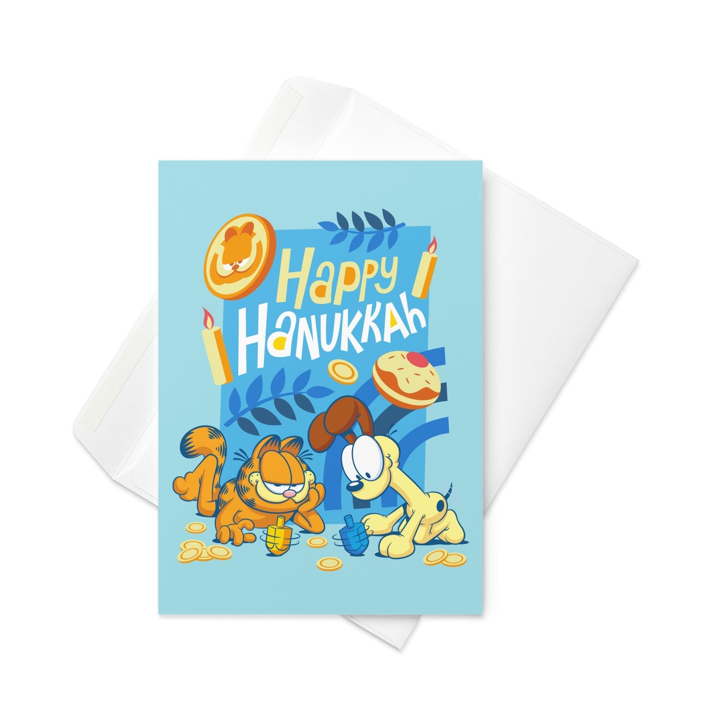 Garfield Hanukkah Greeting Card - Paramount Shop