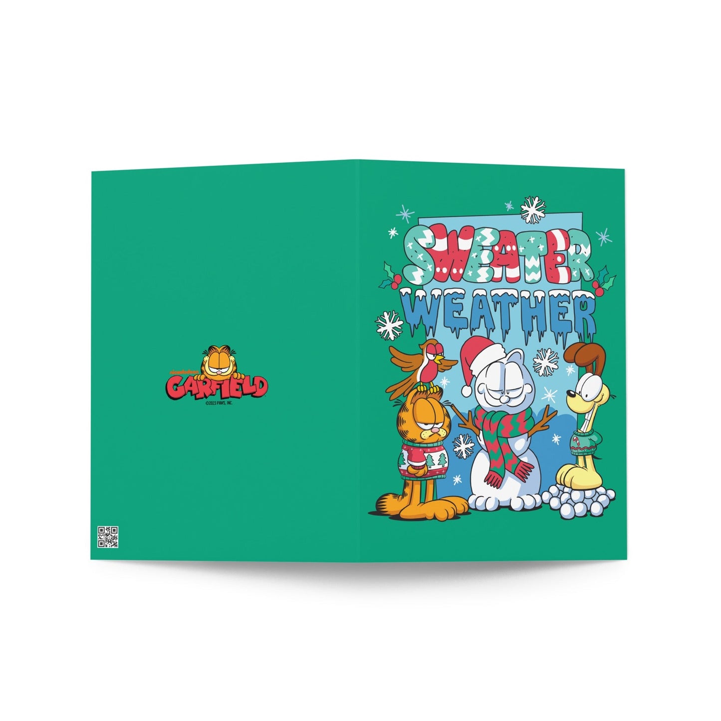 Garfield Holiday Greeting Card - Paramount Shop