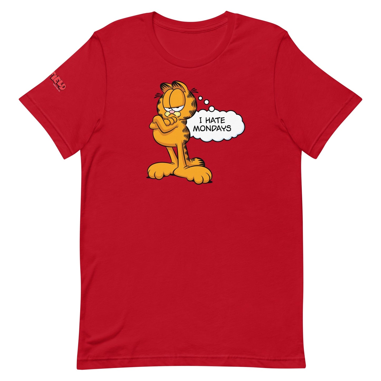 Garfield I Hate Mondays Adult Short Sleeve T - Shirt - Paramount Shop