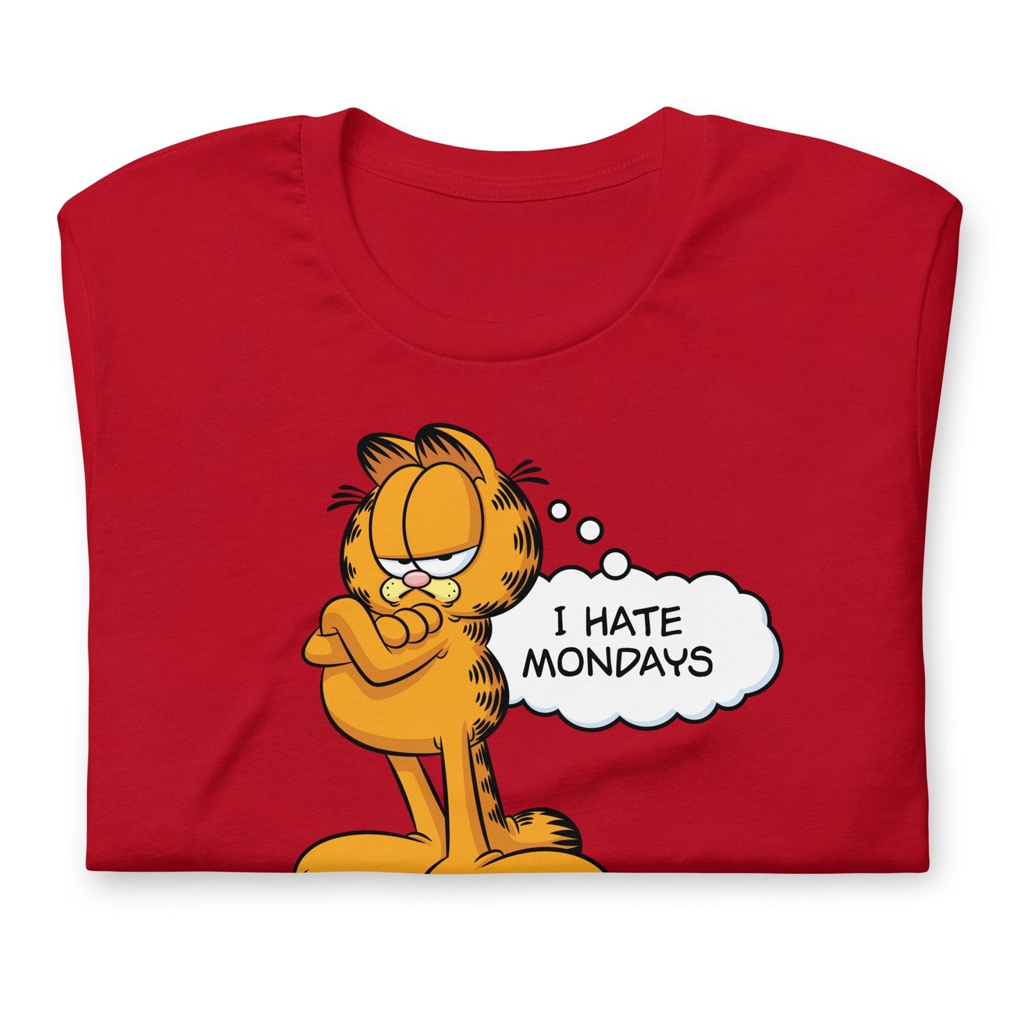 Garfield I Hate Mondays Adult Short Sleeve T - Shirt - Paramount Shop