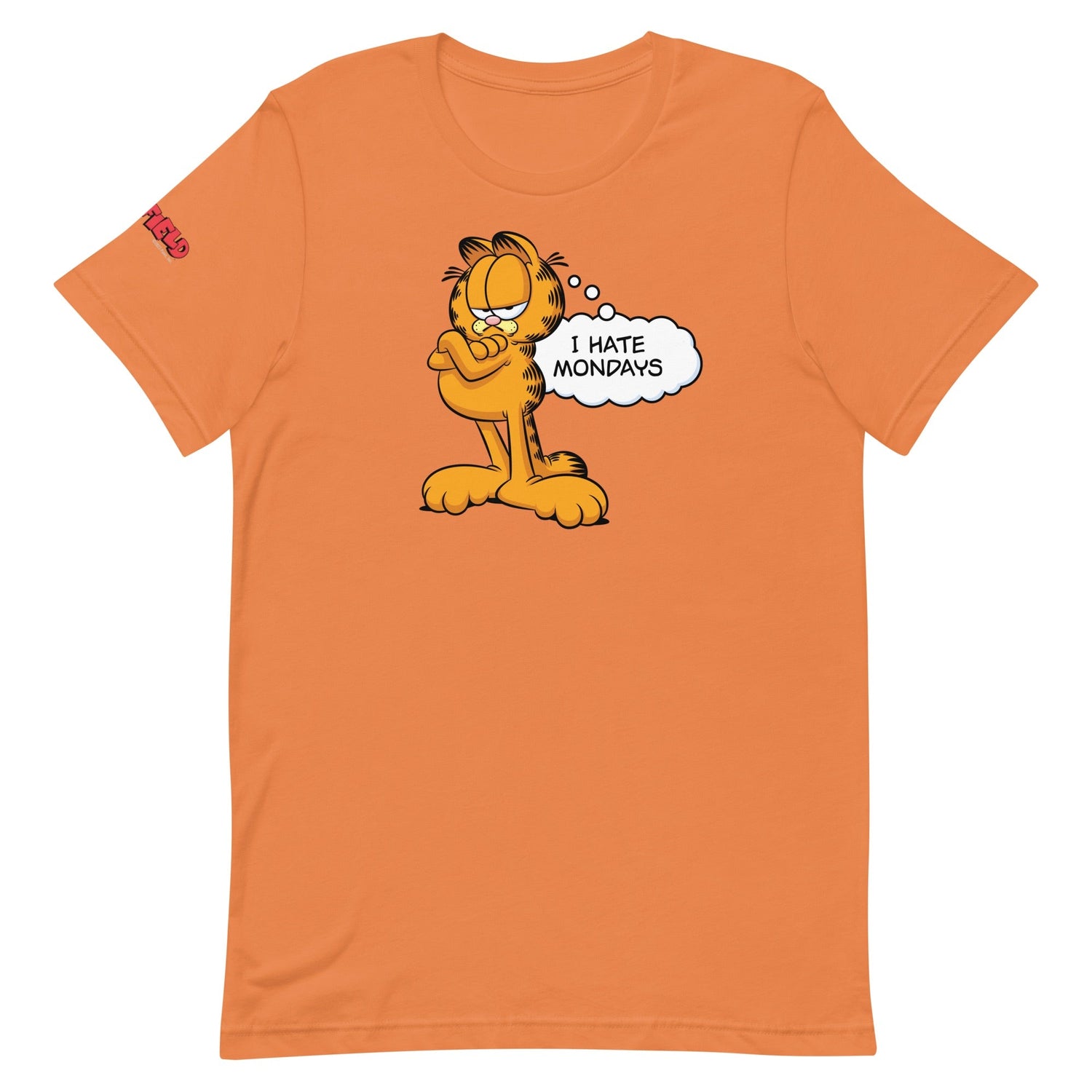 Garfield I Hate Mondays Adult Short Sleeve T - Shirt - Paramount Shop