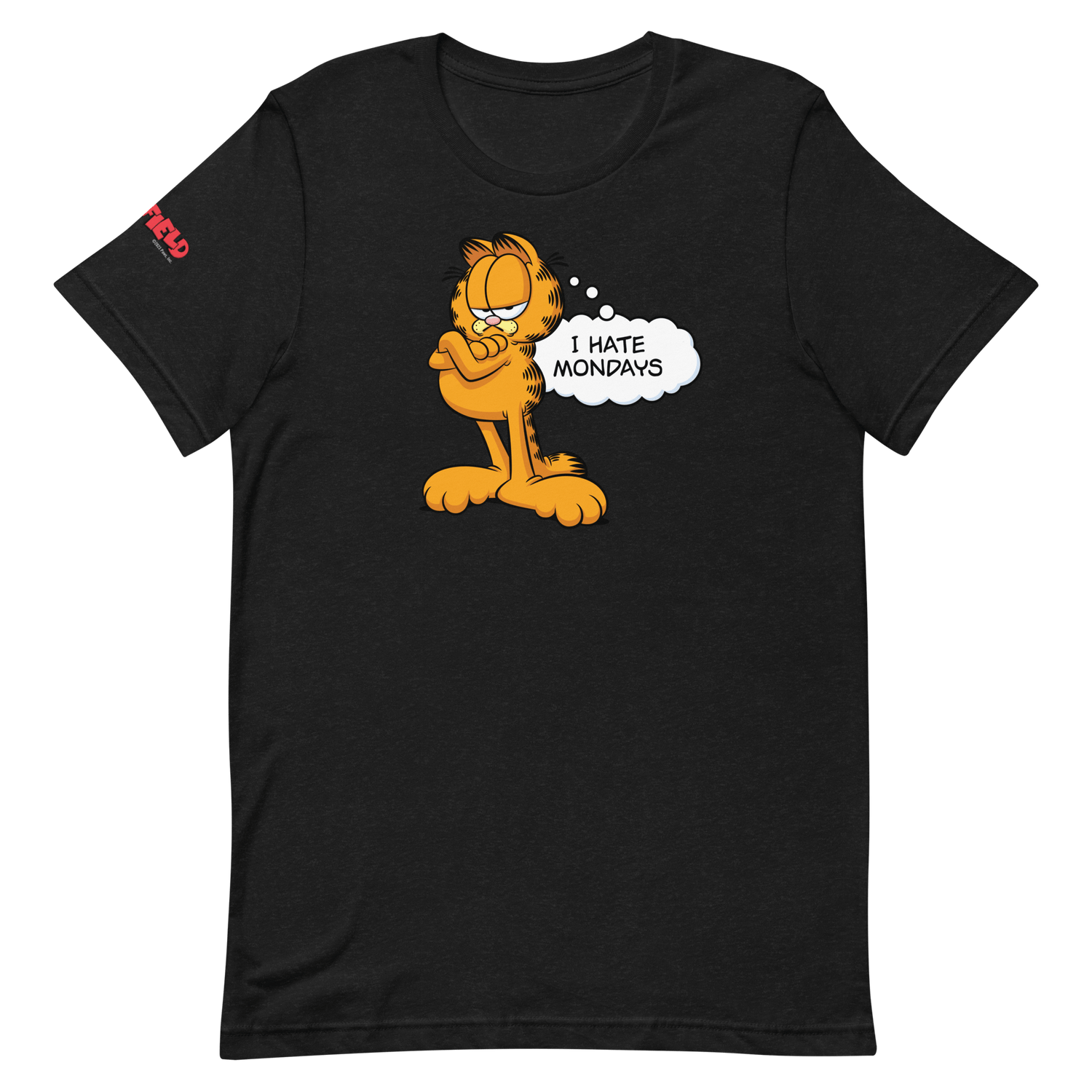 Garfield I Hate Mondays Adult Short Sleeve T - Shirt - Paramount Shop