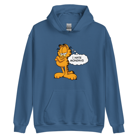 Garfield I Hate Mondays Hooded Sweatshirt - Paramount Shop