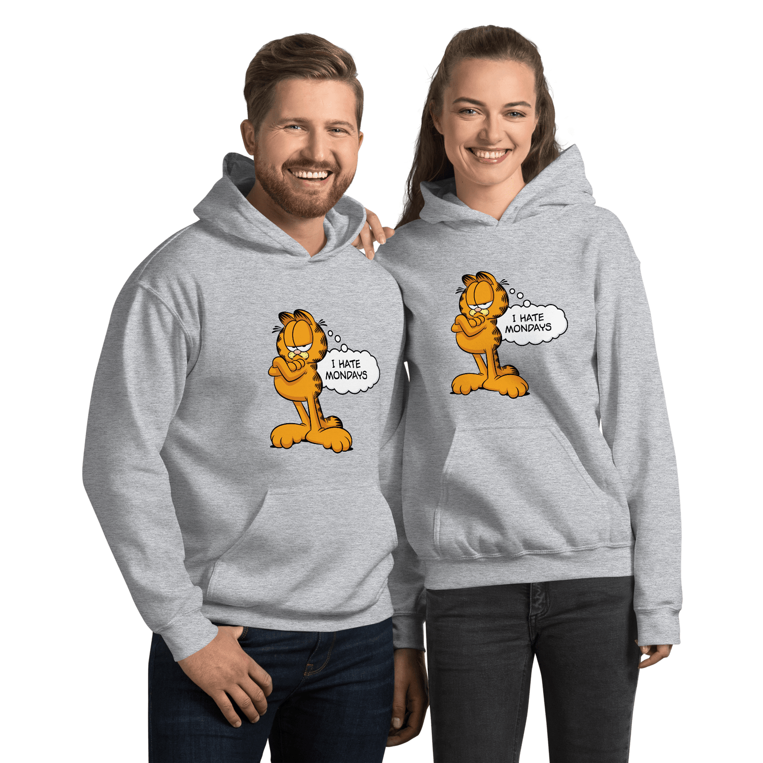 Garfield I Hate Mondays Hooded Sweatshirt - Paramount Shop