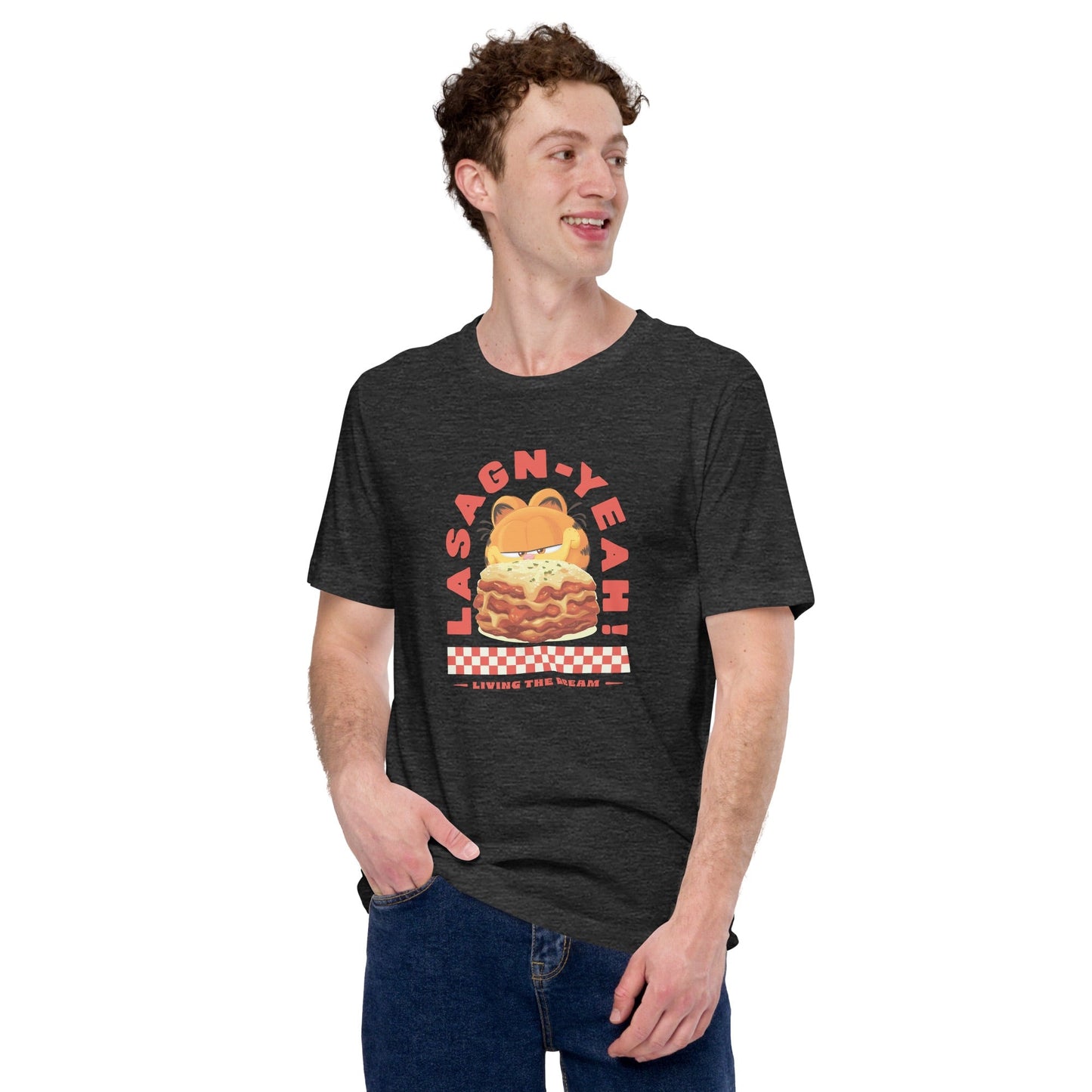 Garfield LASAGN - YEAH Adult T - Shirt - Paramount Shop