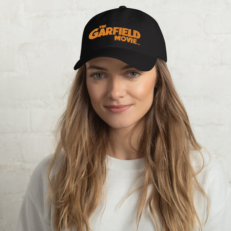 Garfield Movie Logo Embroidered Dad Hat - Paramount Shop