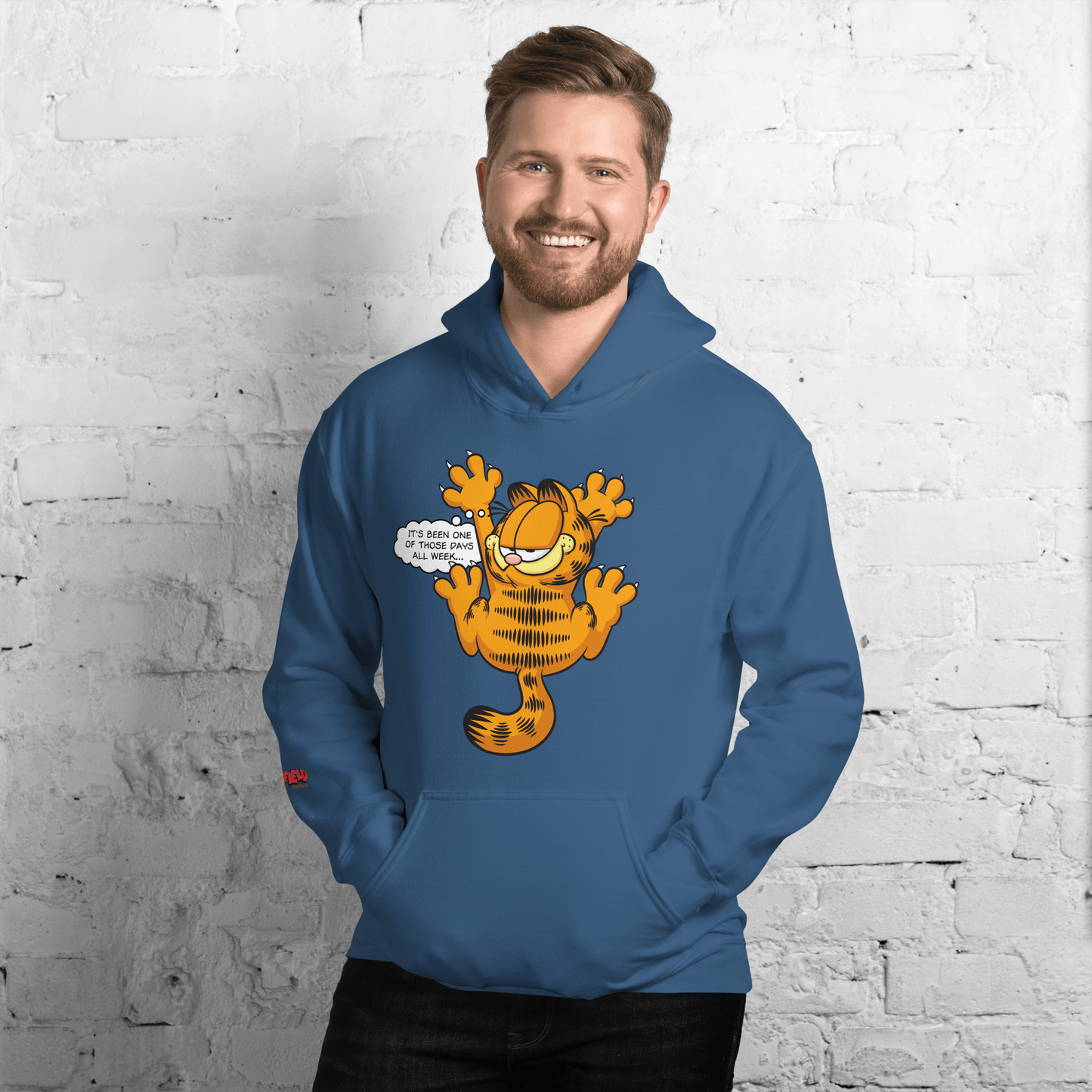 Garfield One Of Those Days Hooded Sweatshirt - Paramount Shop