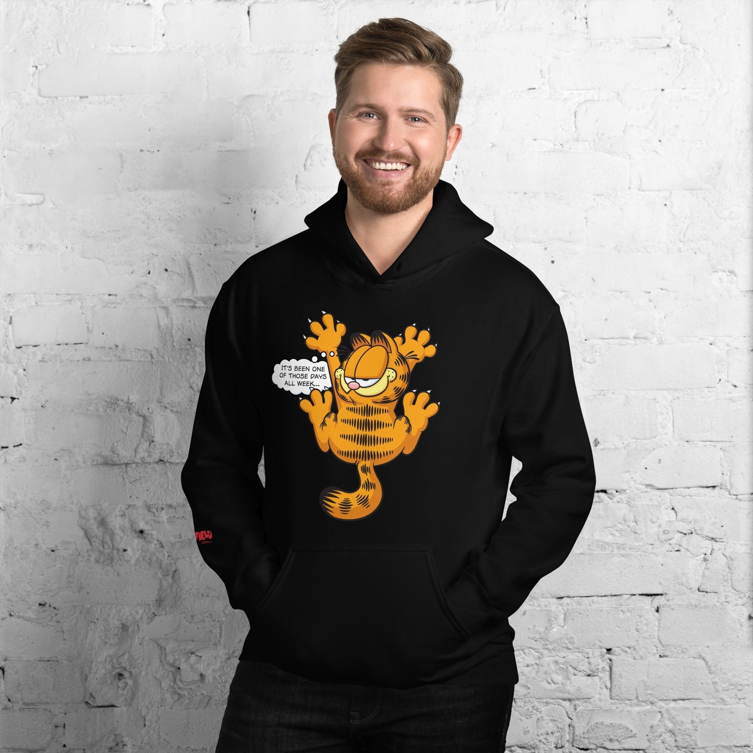 Garfield One Of Those Days Hooded Sweatshirt - Paramount Shop