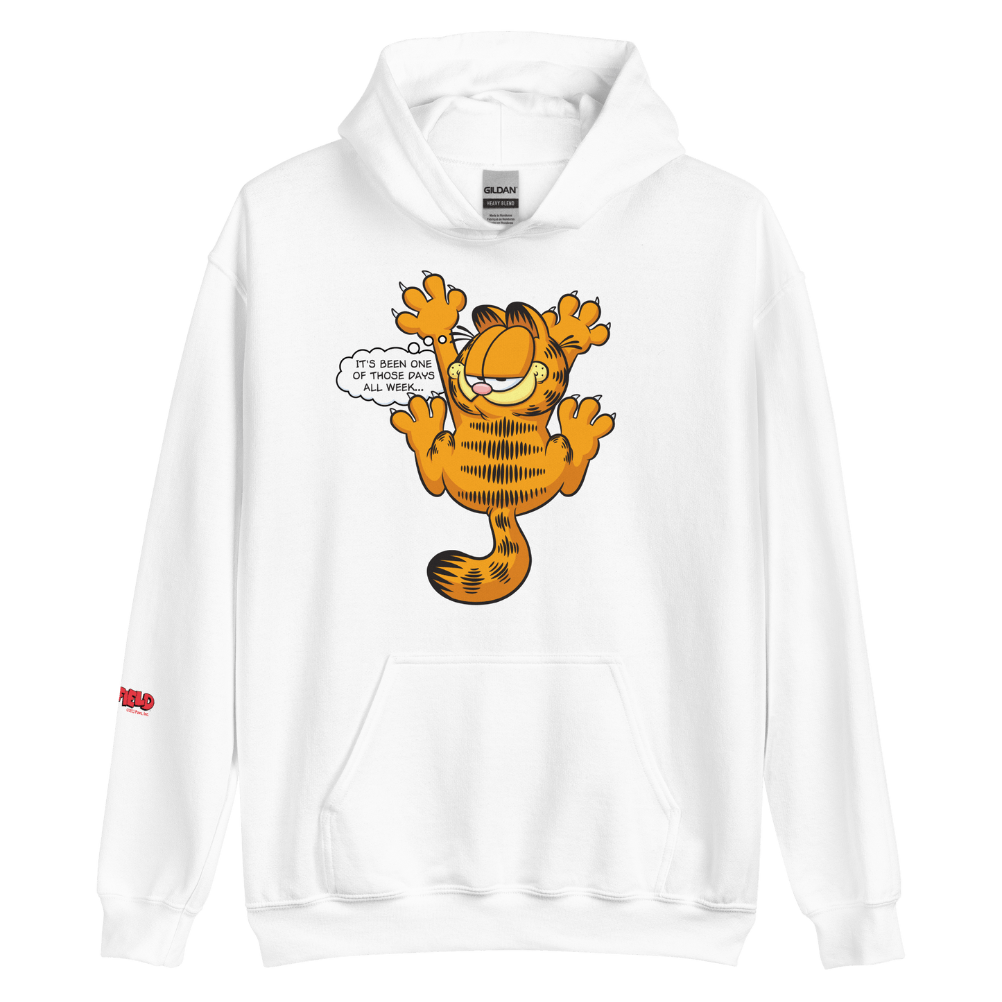 Garfield One Of Those Days Hooded Sweatshirt - Paramount Shop