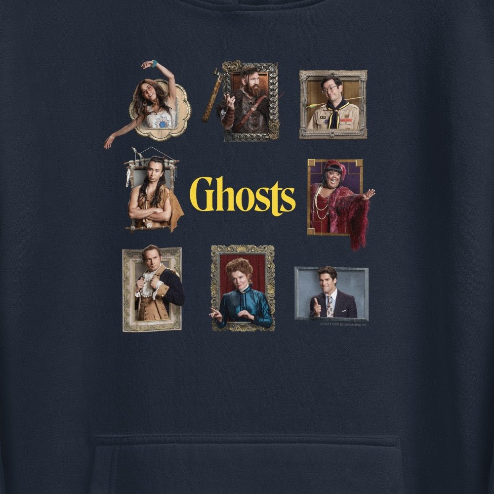 Ghosts Frames Unisex Premium Hoodie - Paramount Shop