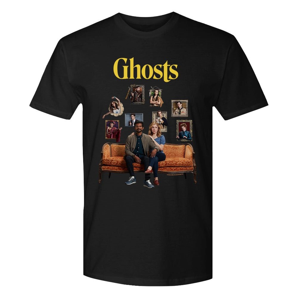 Ghosts Portraits Adult Unisex T - Shirt - Paramount Shop