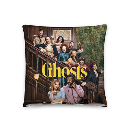 Ghosts Stairs Throw Pillow - Paramount Shop