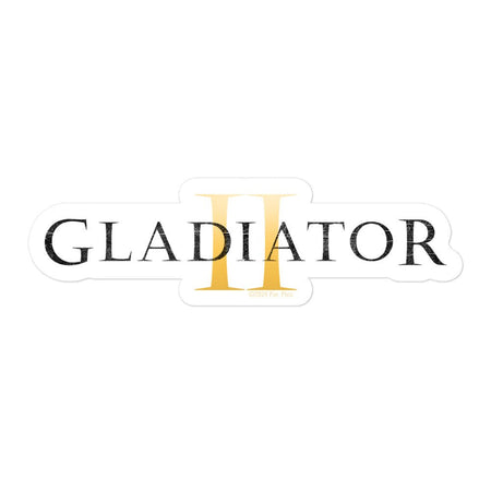 Gladiator II Logo Die Cut Sticker - Paramount Shop