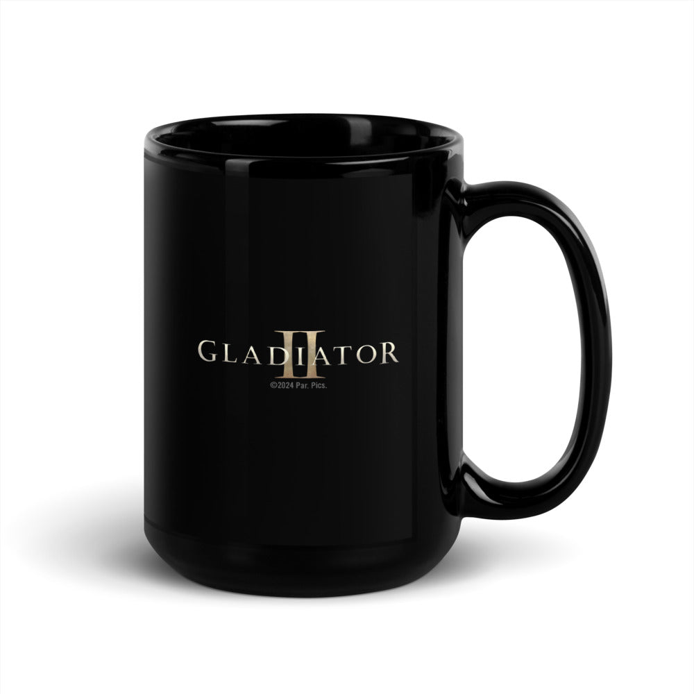 Gladiator II Lucius Black Mug - Paramount Shop