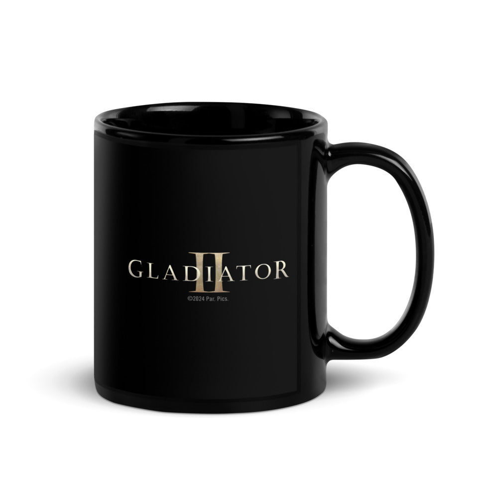 Gladiator II Lucius Black Mug - Paramount Shop