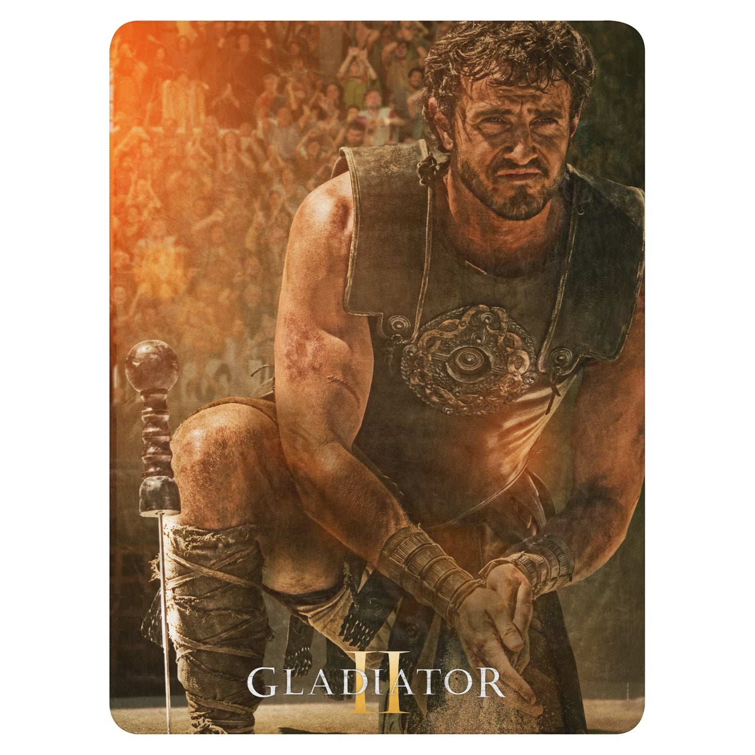 Gladiator II Lucius Sherpa Blanket - Paramount Shop