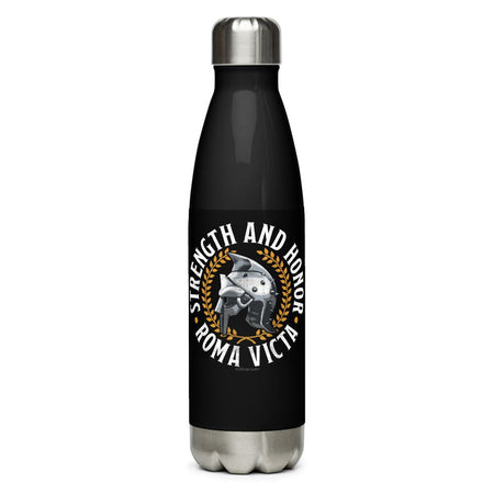 Gladiator Strength And Honor Stainless Steel Water Bottle - Paramount Shop