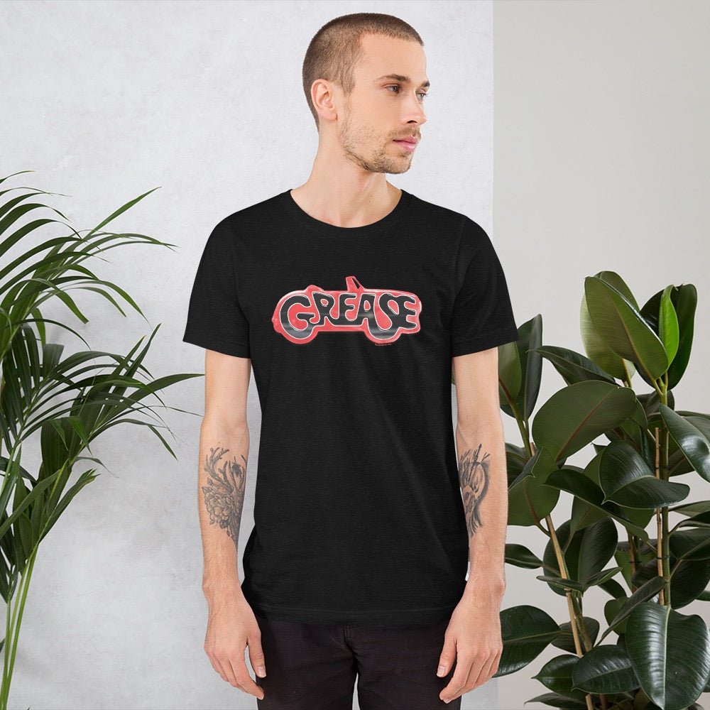 Grease Greased Lightning Logo Adult Short Sleeve T - Shirt - Paramount Shop