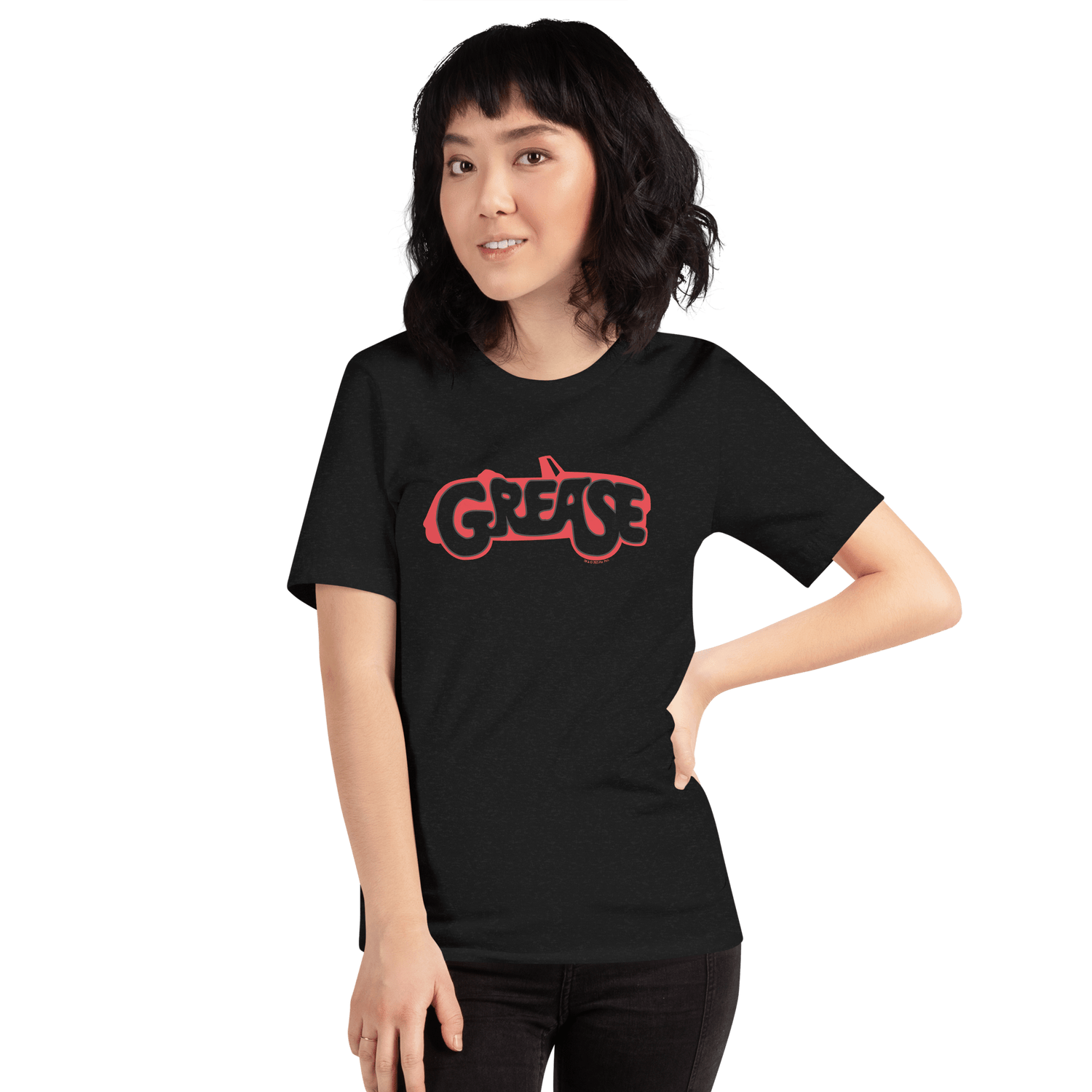 Grease Logo Adult Short Sleeve T - Shirt - Paramount Shop