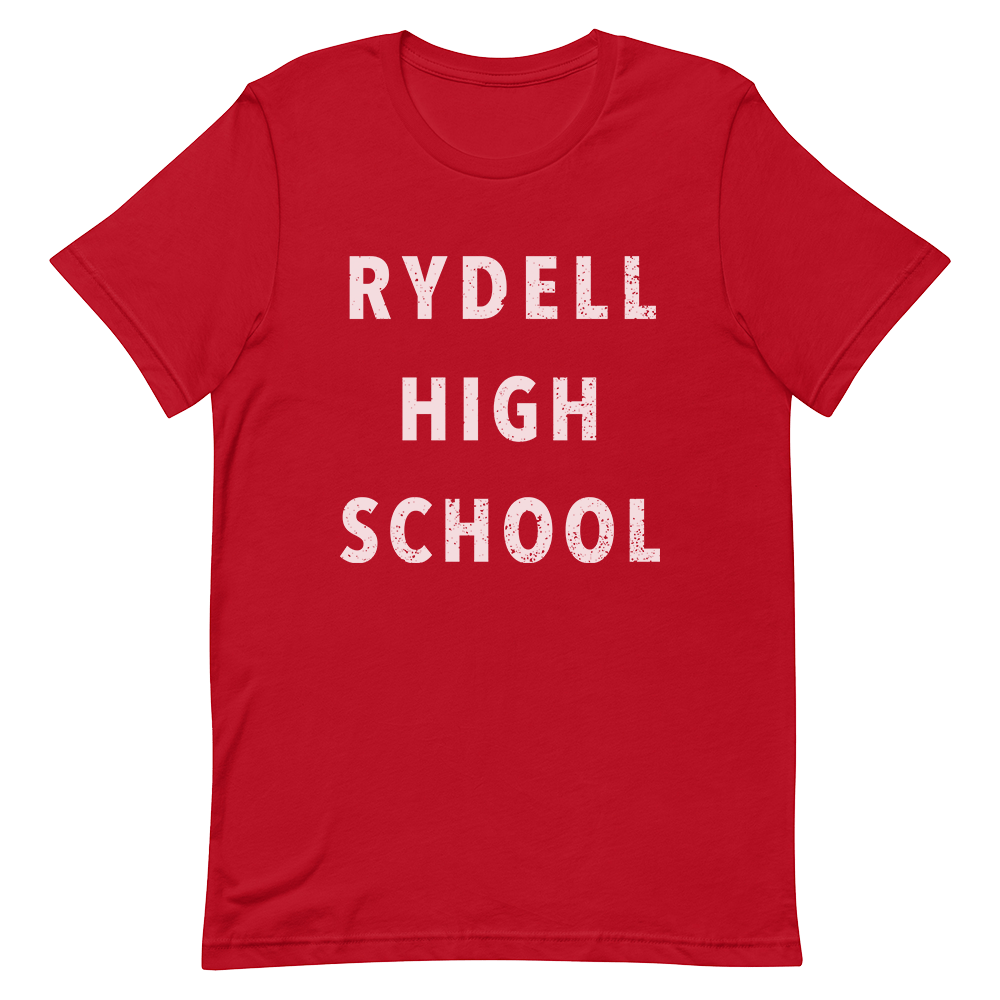 Grease Instituto Rydell Adultos Camiseta de manga corta