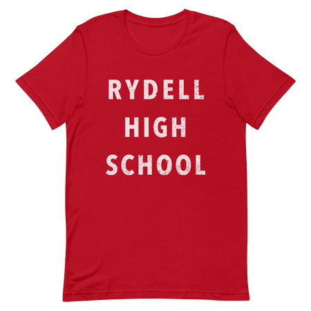 Grease Rydell High School Adult Short Sleeve T - Shirt - Paramount Shop