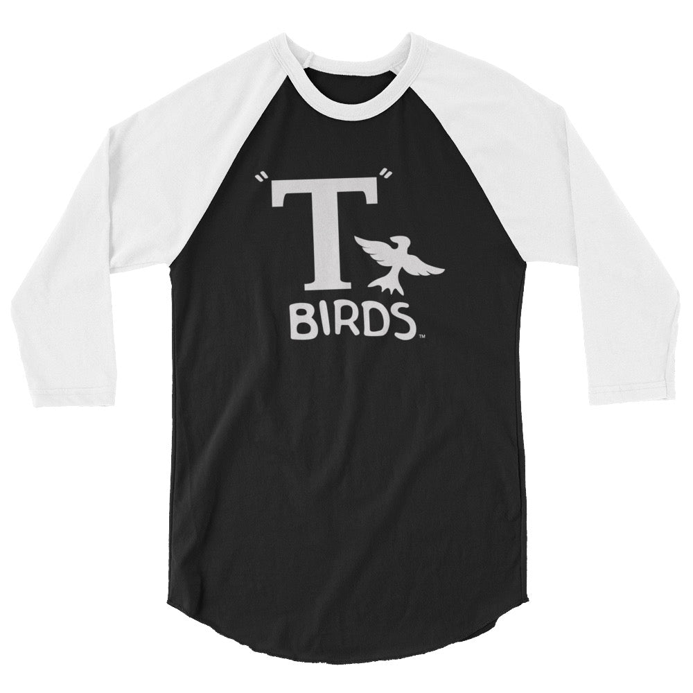 Grease T - Birds Unisex 3/4 Sleeve Raglan Shirt - Paramount Shop