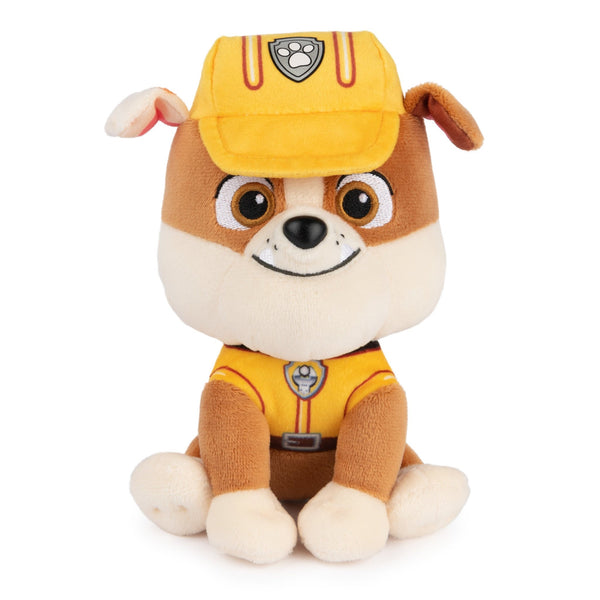 GUND Official PAW Patrol Rubble in Signature Construction Uniform Plush Toy Stuffed Animal for Ages 1 and Up 6 Paramount Shop