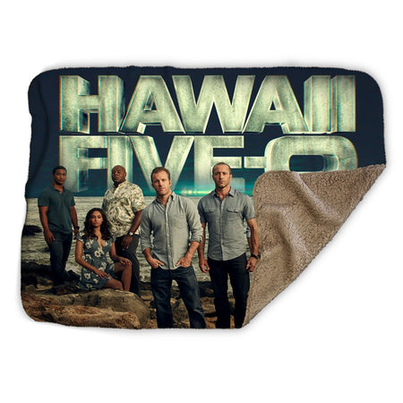 Hawaii Five - 0 Cast Sherpa Blanket - Paramount Shop